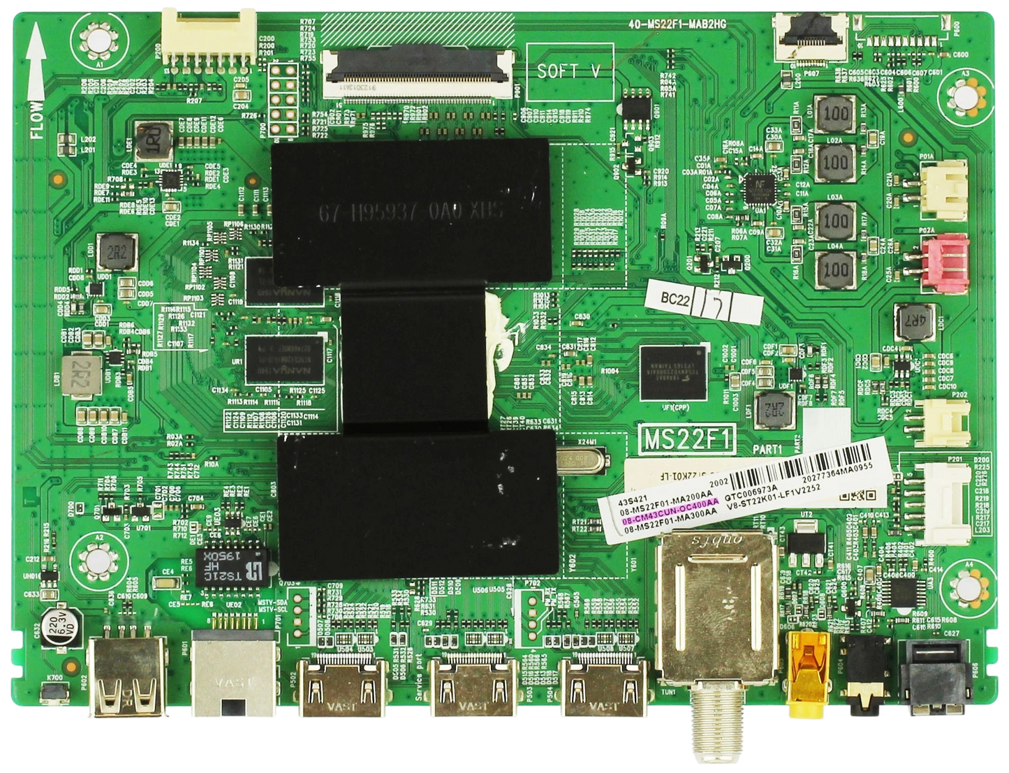 TCL 08-CM43CUN-OC400AA Main Board for 43S423 43S421