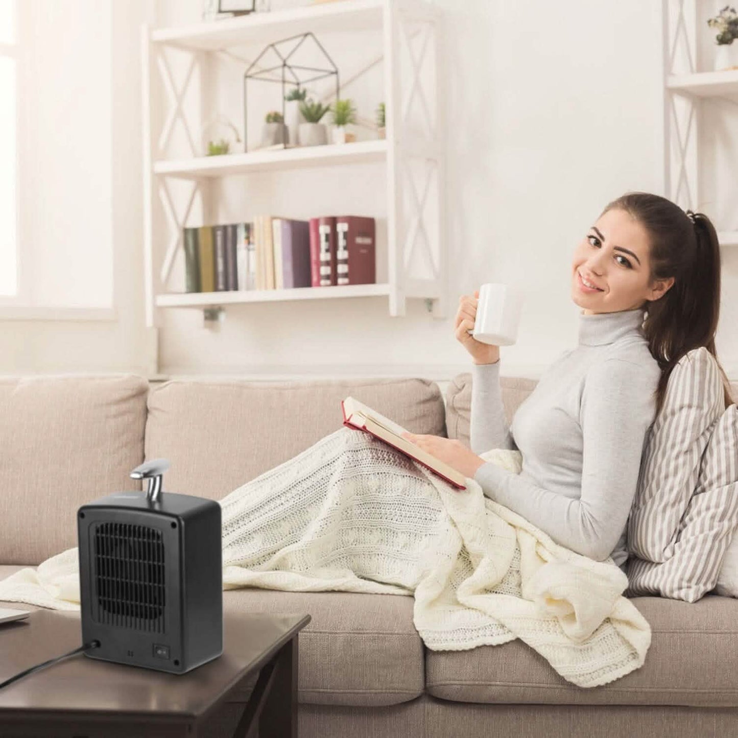 1000W Portable Electric Space Heater