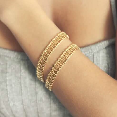 18K Gold Chunky Chain Bracelet
