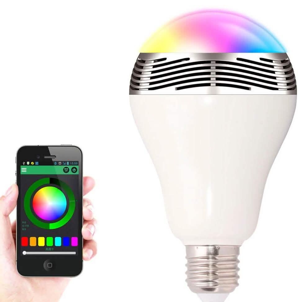 2-in-1 LED Light Bulb/Bluetooth Speaker