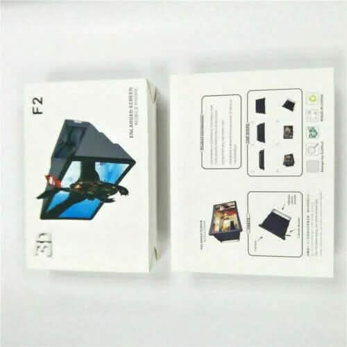 2-Pack: 3D Phone Screen Magnifier