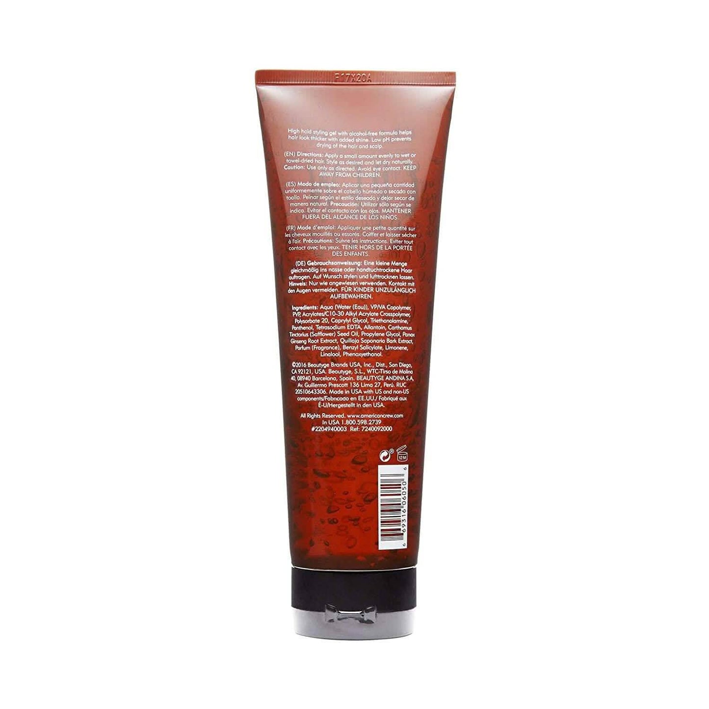 2-Pack: American Crew Firm Hold Styling Gel 8.4 Fl. Oz.