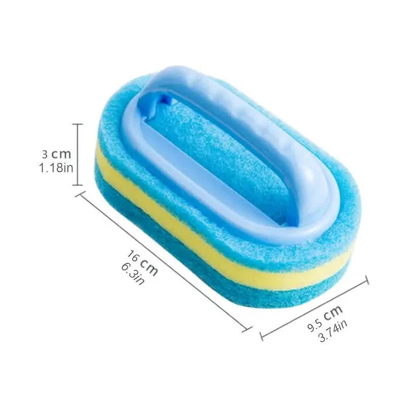 2-Pack: Handheld Bathtub Scrubber