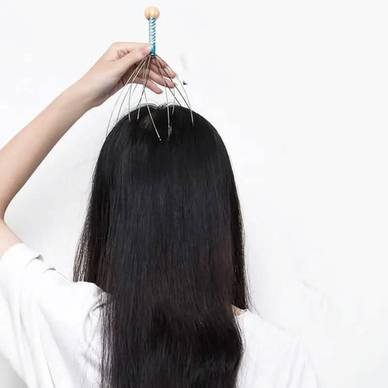 2-Pack: Octopus Head Scalp Relaxation Metal Massager