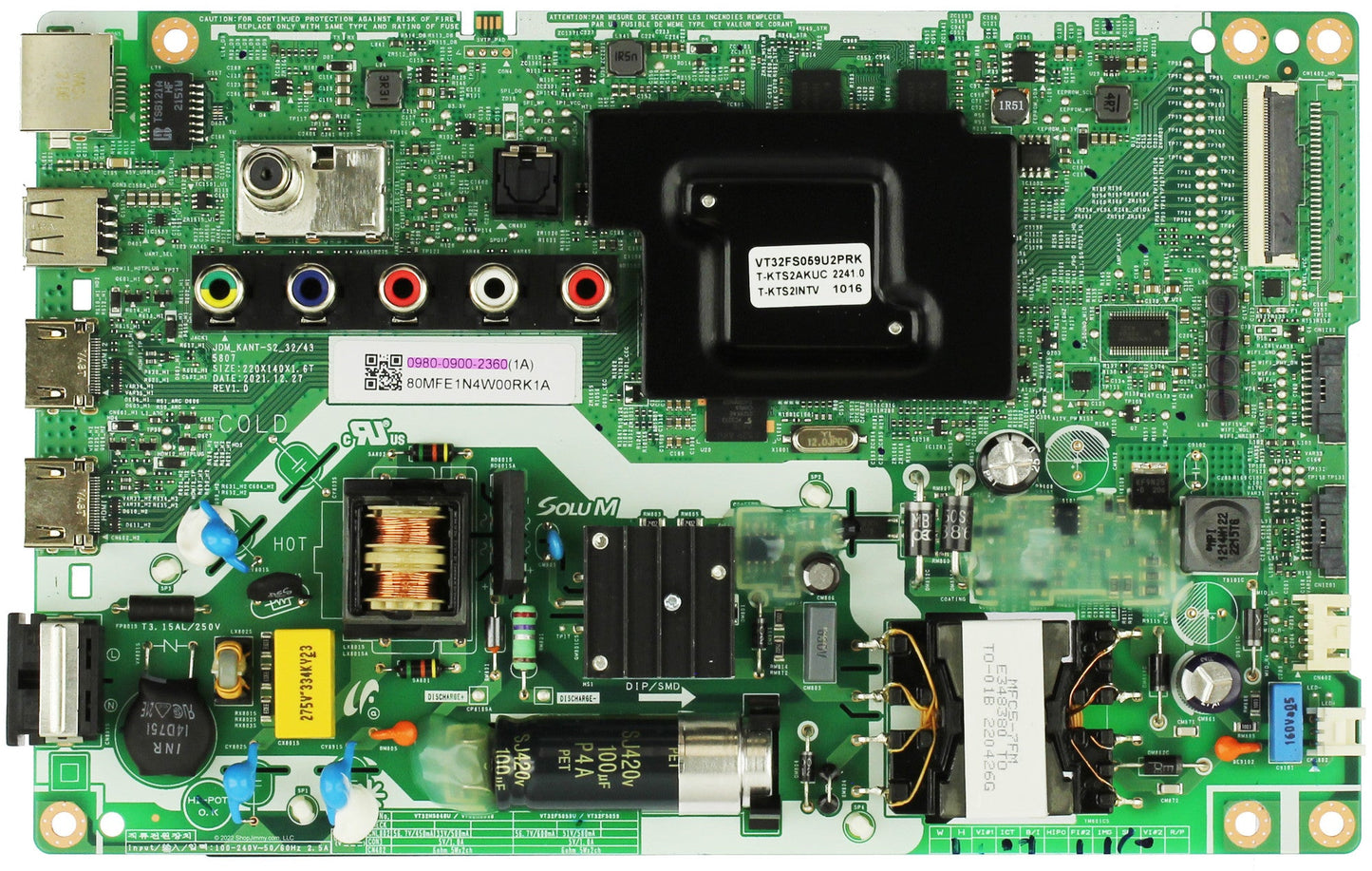 Samsung 0980-0900-2360 Main Board/Power Supply UN32N5300AFXZA VF06