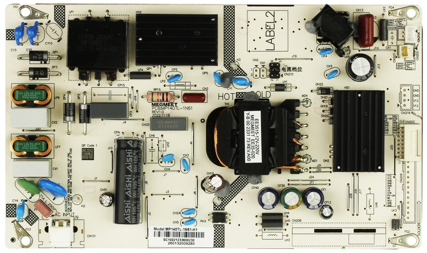 Philips 260132009280 Power Supply for 55PUL6643/F7