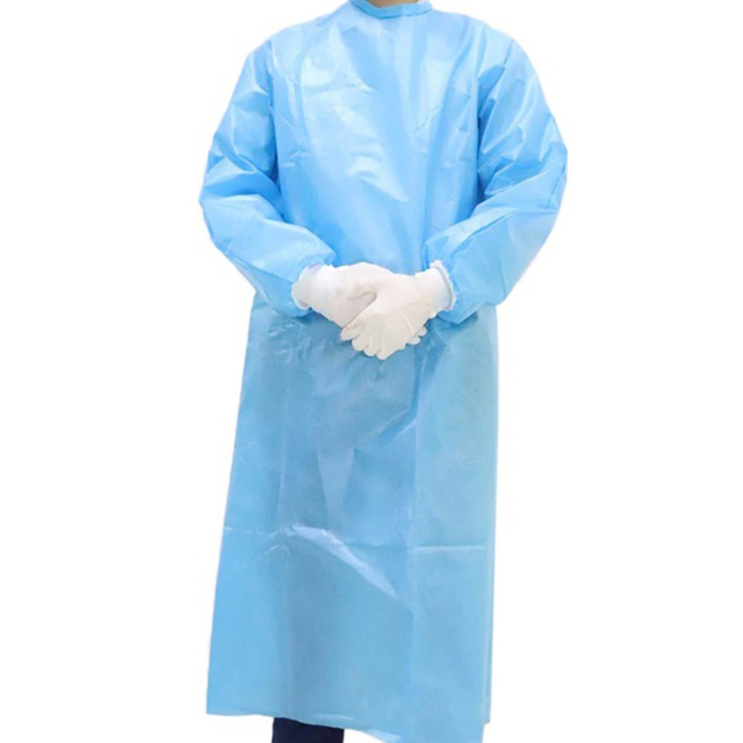 3-Pack: Blue Protective Isolation Gown