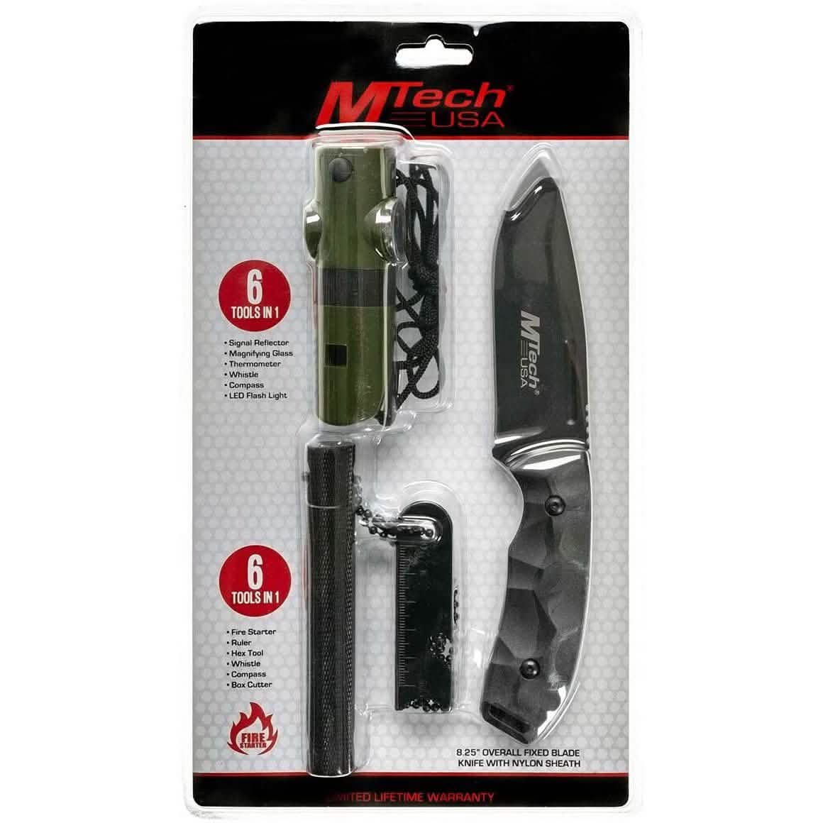 3-Pack: Mtech USA Tactical Survival Kit MT-PR-009
