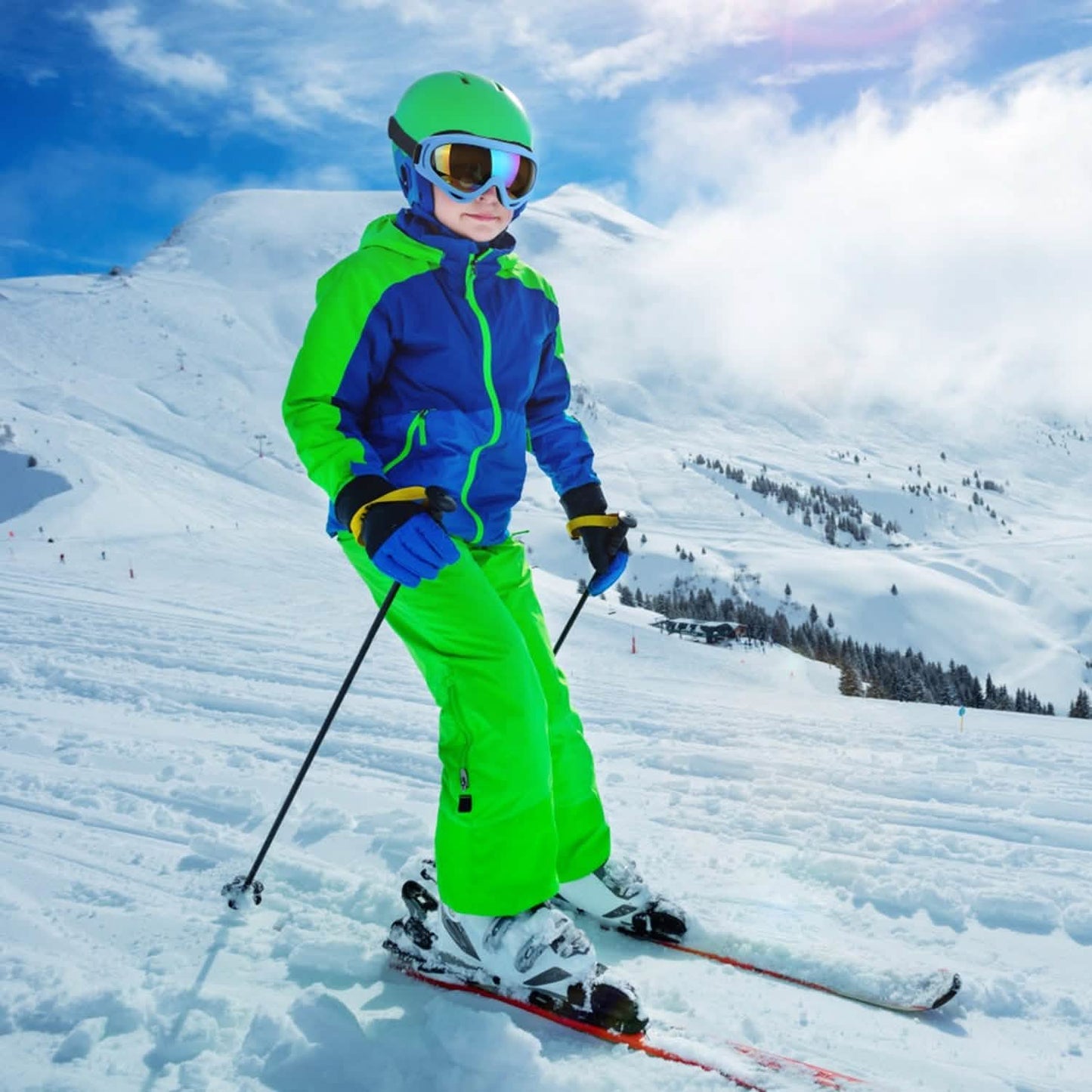 3-Pack: Winter Sports Goggles for Kids and Adults