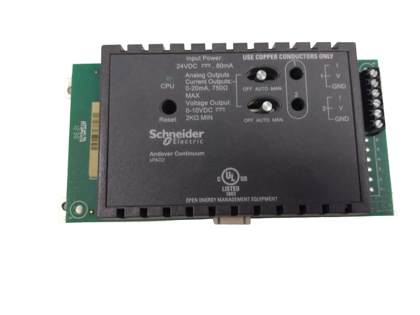 Andover Continuum XPA02 Expansion Module