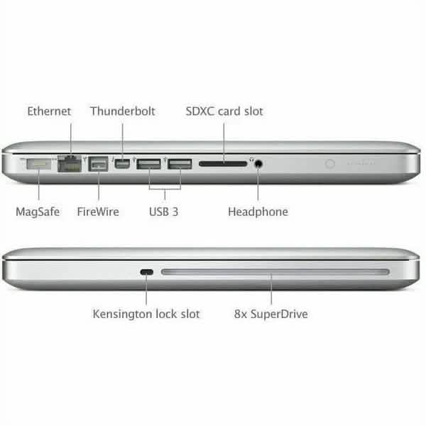 Apple MacBook Pro Core i7 2.9GHz 4GB RAM 500GB HD 13 MD102LL/A (Refurbished)