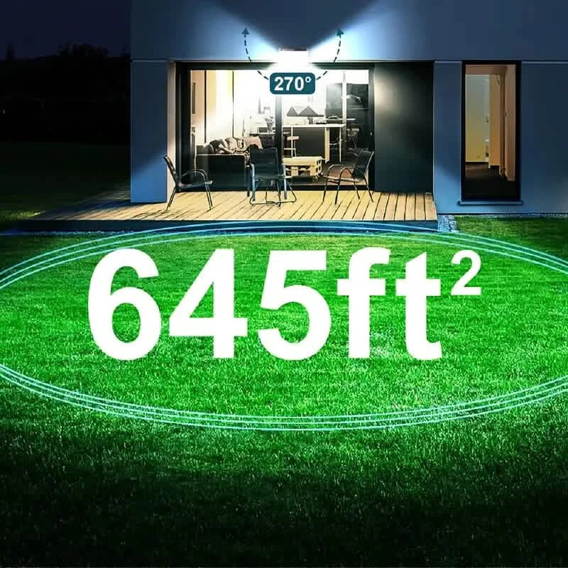 432 LED Solar Garden Wall Lights