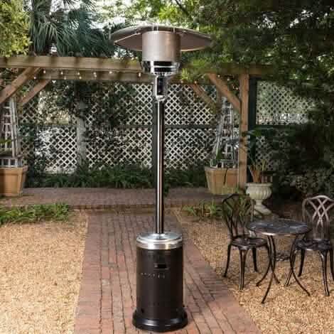 46,000 BTU Outdoor Propane Patio Heater with Wheels