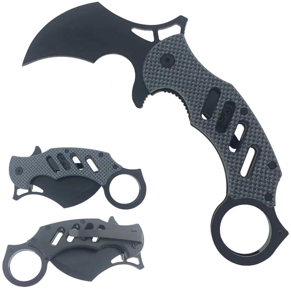 5" Karambit Knife With ABS Handle