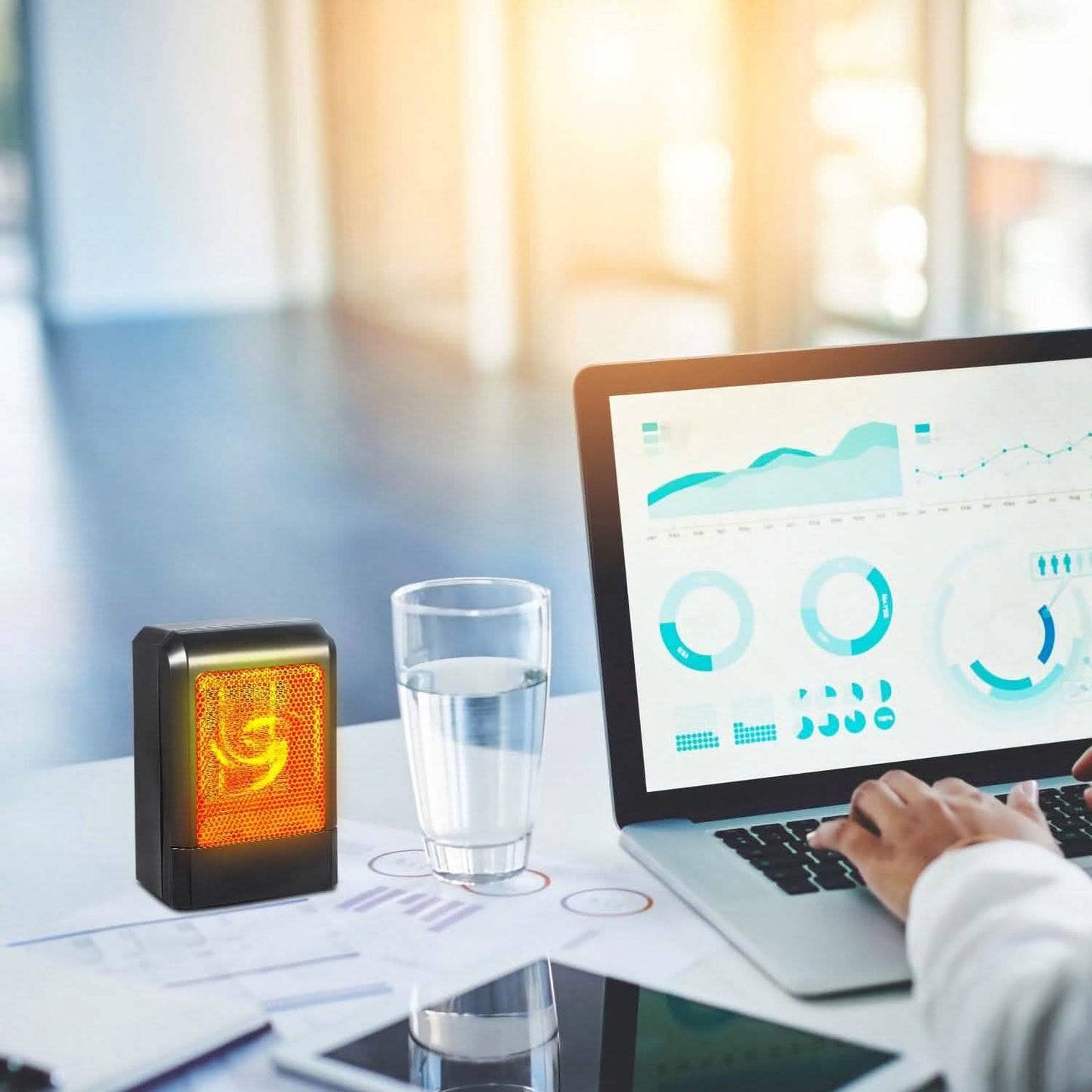 500W Ceramic Portable Electric Heater