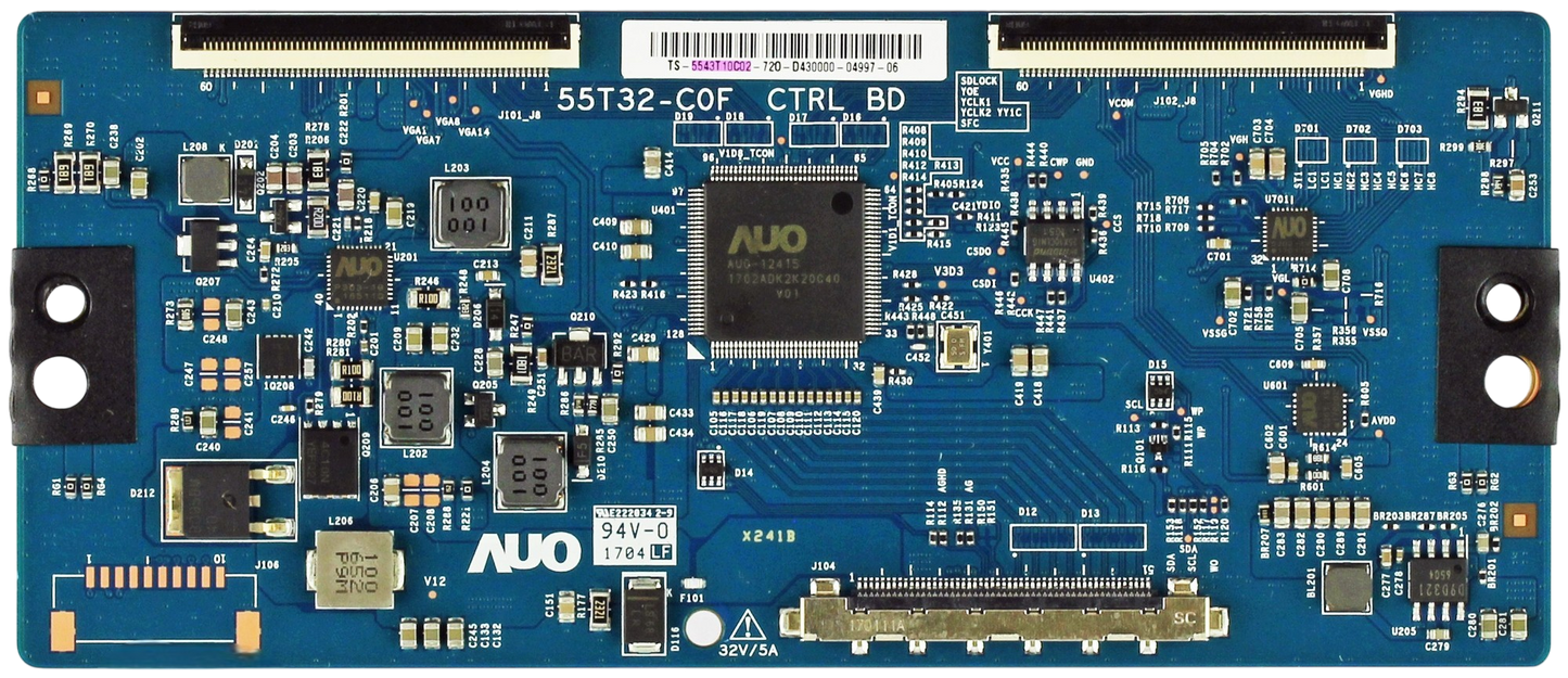 TCL Hisense Sharp 55.43T10.C02 (55T32-C0F) T-Con Board (55.43T10.C02)