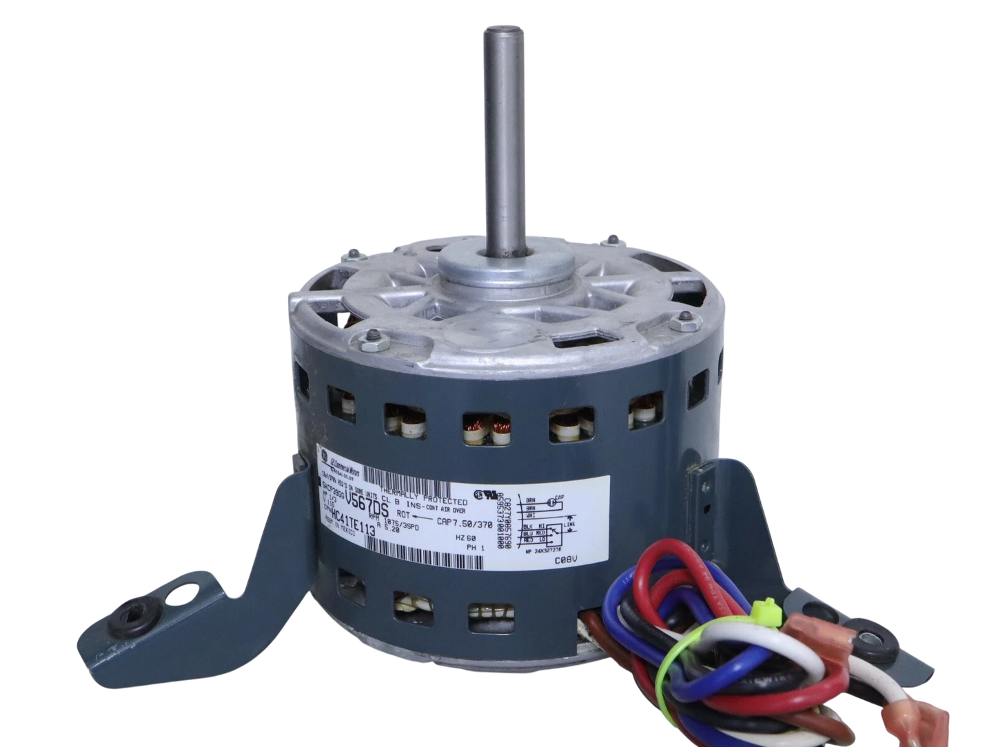 GE Genteq Motors 5KCP39GGV567DS Blower Motor 1/3HP 1075RPM 3SPD 115V