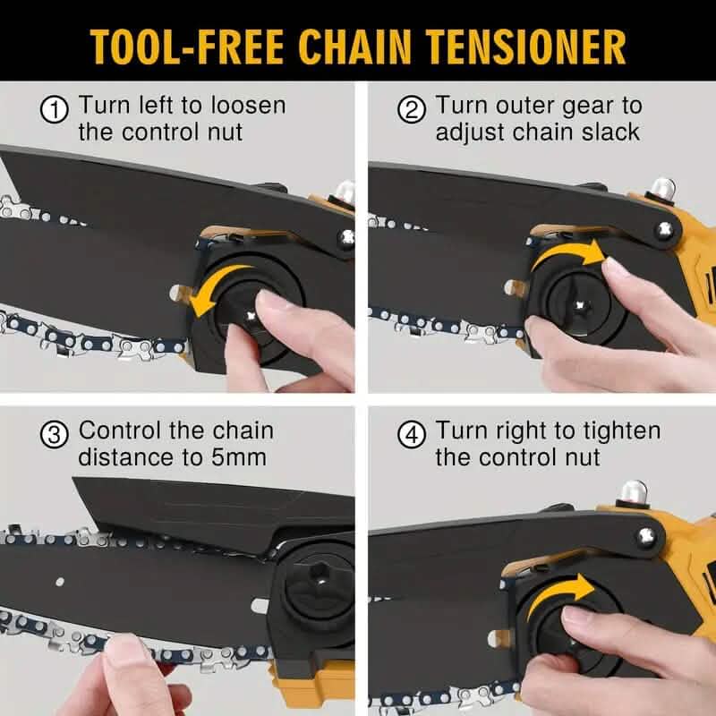 6" Cordless Mini Chainsaw