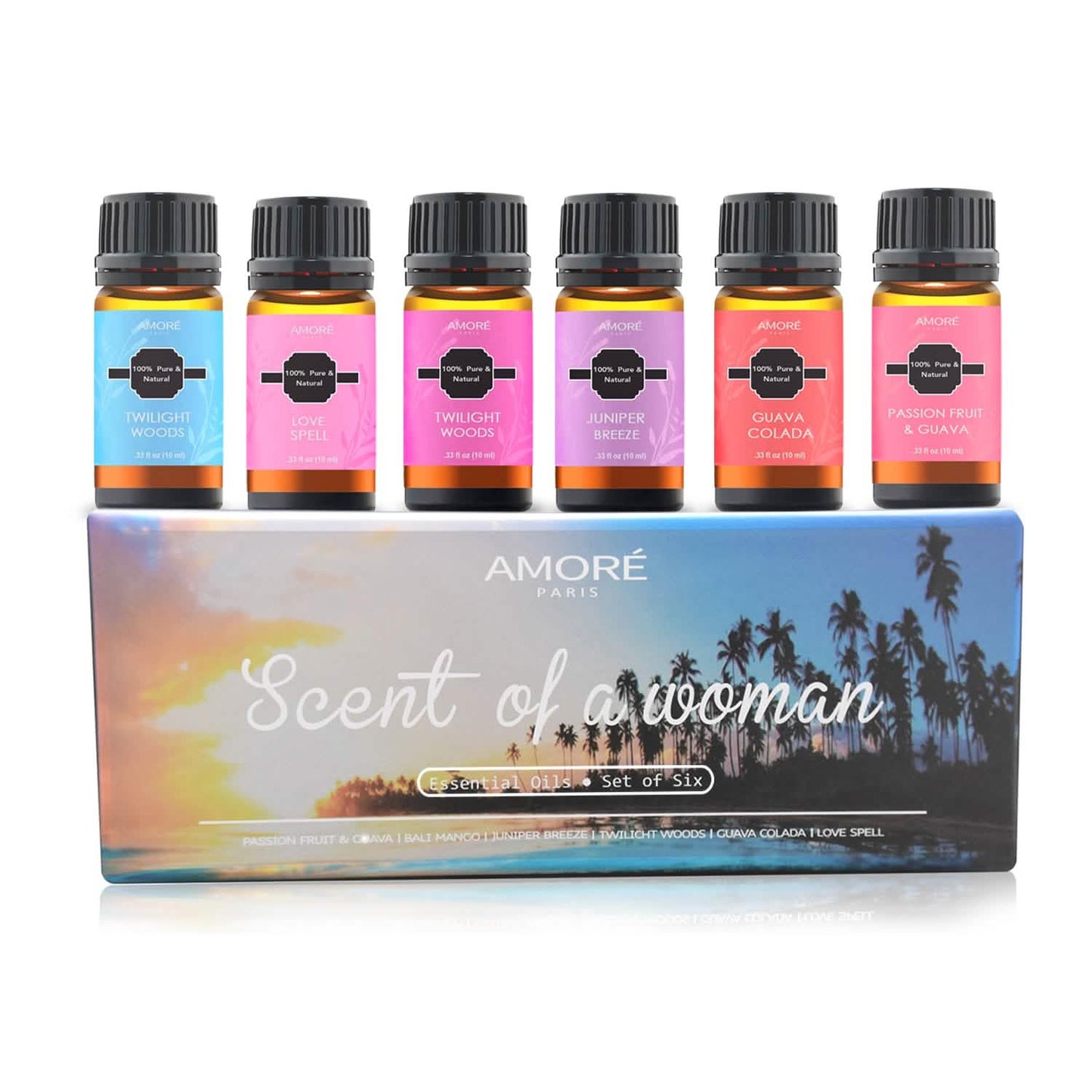 6-Pack: Premium Fragrance Aromatherapy Essential Oil