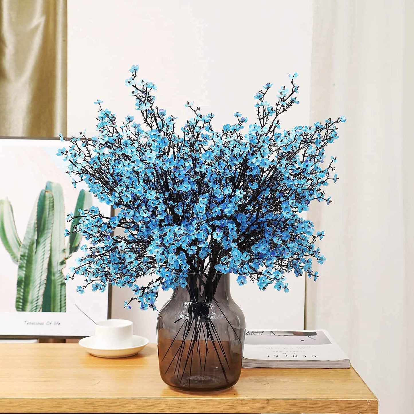6-Piece: Baby's Breath Artificial Gypsophila Bouquet