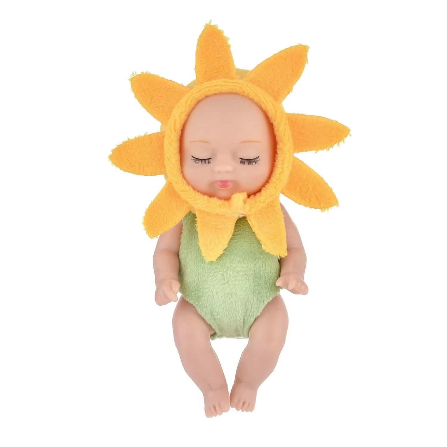 6-Piece Set: Sleeping Doll Princess Girl Toy Gift Box Cute Variety Costume Shape Doll