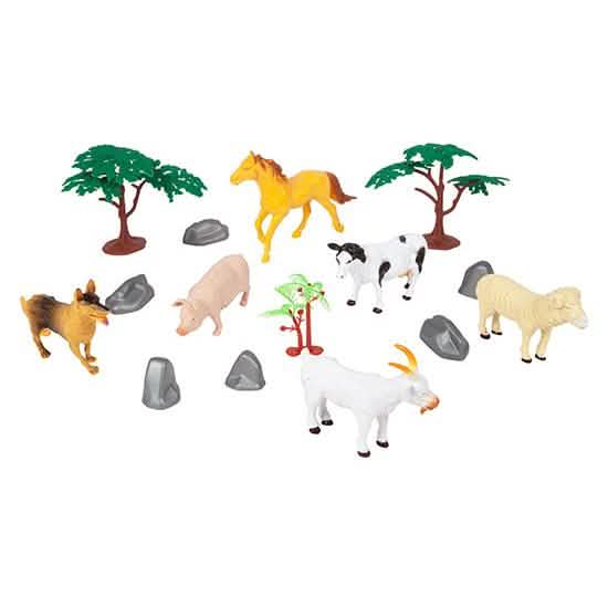 60-Piece Set: World of Animals