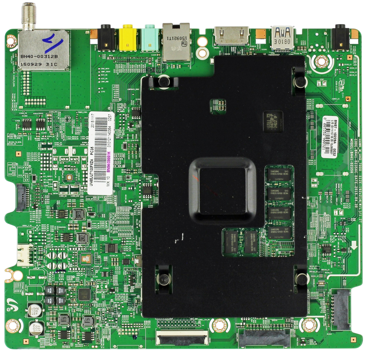 Samsung BN94-09991K Main Board for UN65JU7100FXZA (Version IH02)