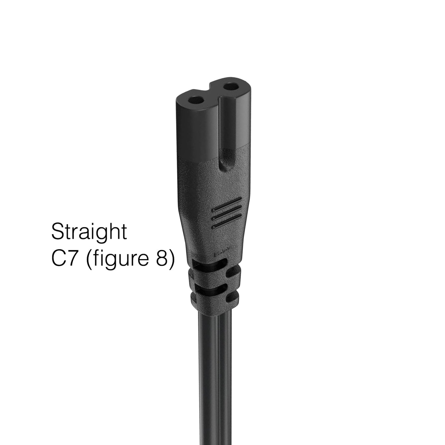 Panasonic K2CA2CA00025 A/C Power Cable | 2-Prong | 5-Foot | C7 - Figure-8 female Connector - K2CA2CA00025