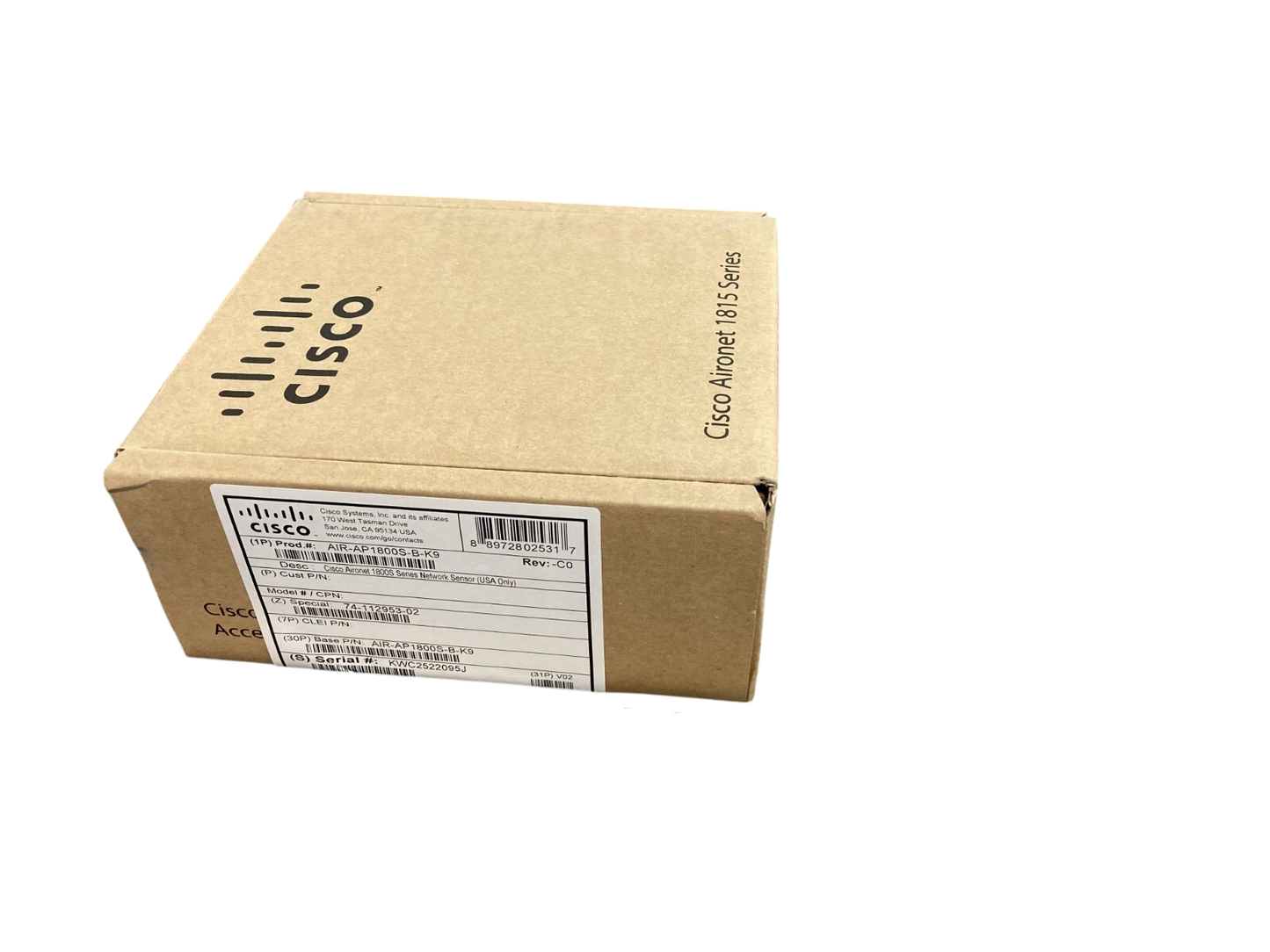 Cisco Aironet 1815 AIR-AP1800s-B-K9 Cisco Aironet 1815 - NIB, Sealed