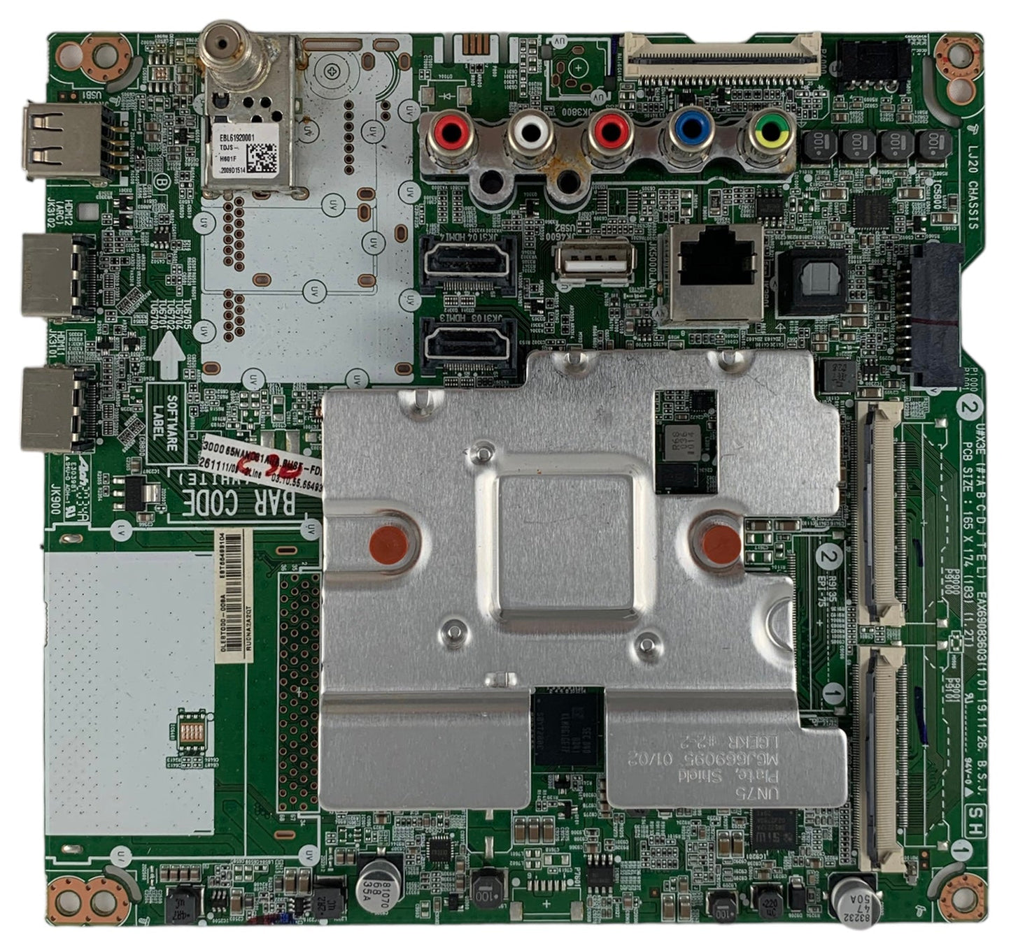 LG EBT66493104 Main Board for 65NAN081ANA.BUSTLOR