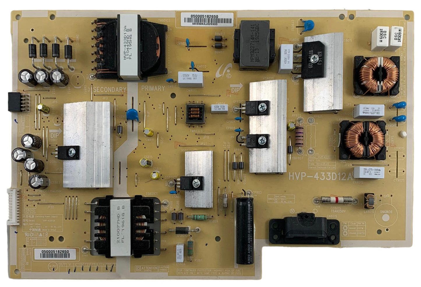 Vizio 0500-0518-2650 Power Supply Board
