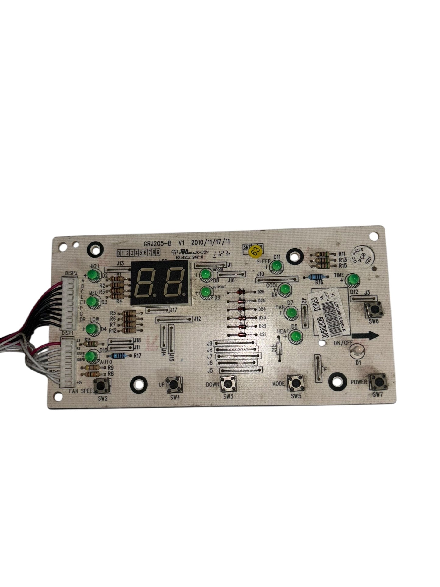 PremAire 30562029 Display Control Board