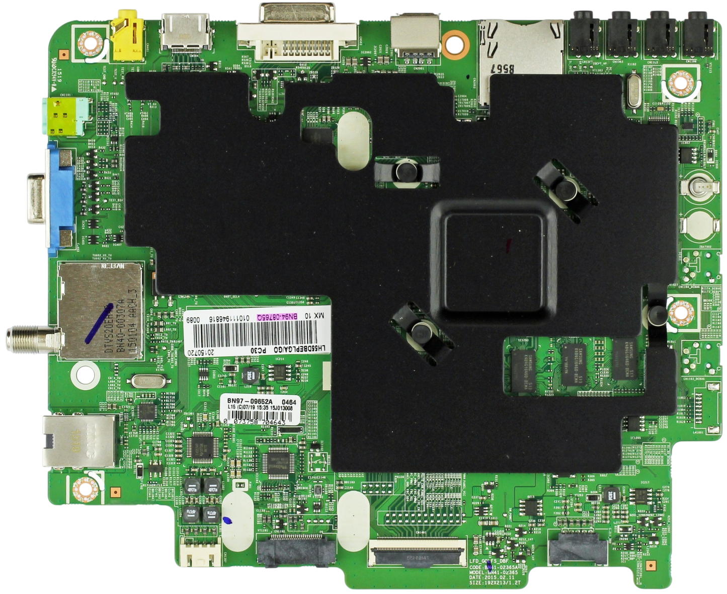 BN94-08765Q Samsung Main Board, BN41-02365A, BN97-09652A, LH55DBEPLGA/GO