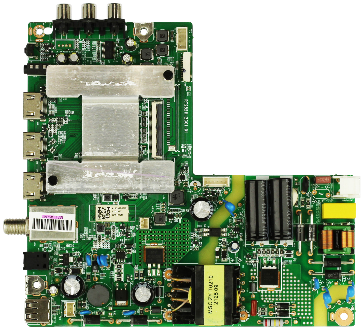 M21149-MT, Onn Main Board / Power Supply Board, RT28211-ZC01-01, 100069992