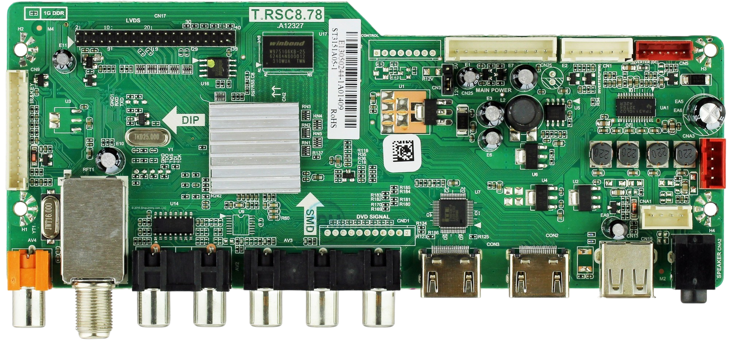 RCA RE010C878LNA0-B1 Main Board for LED32B30RQ