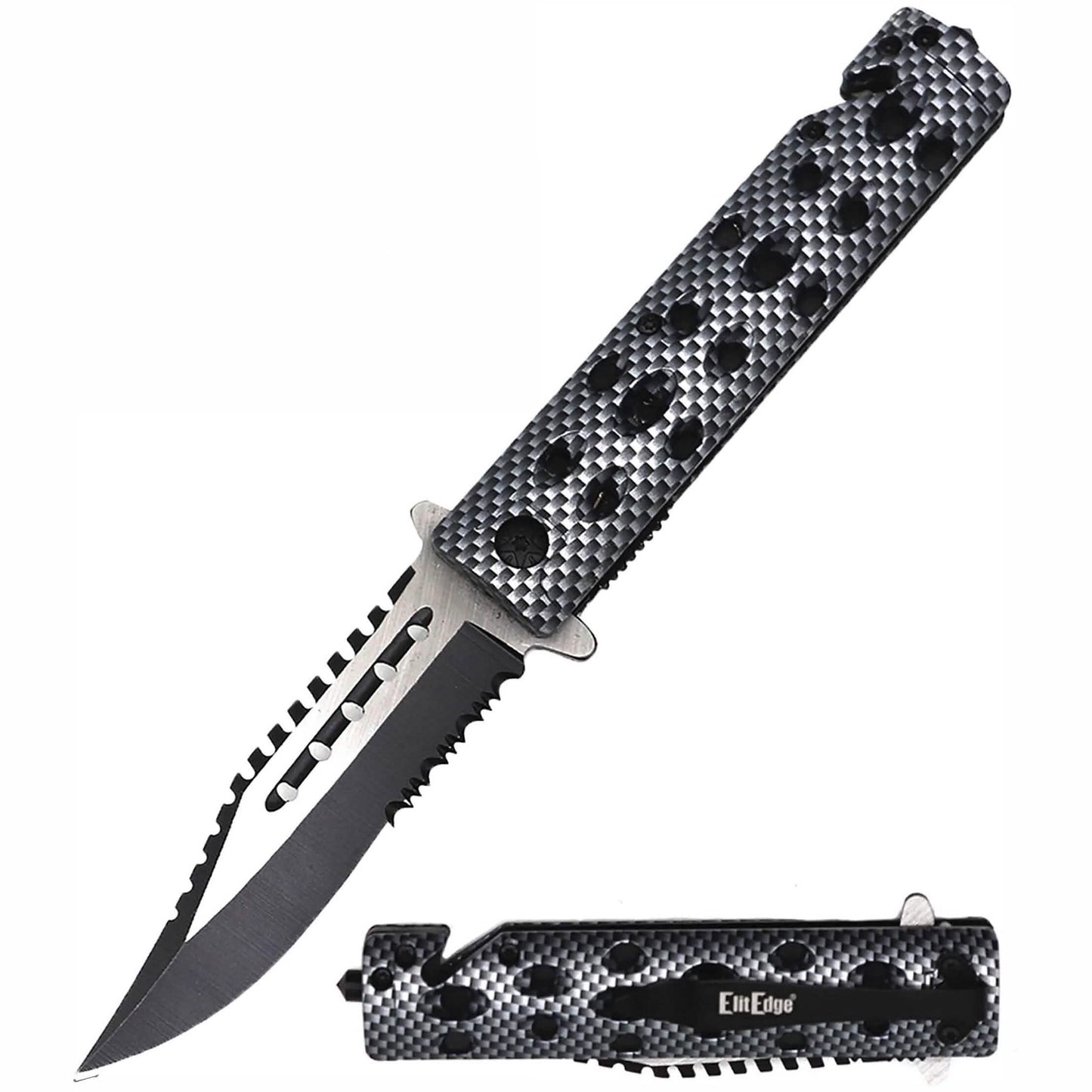 ABS Spring Assisted Rescue Knife