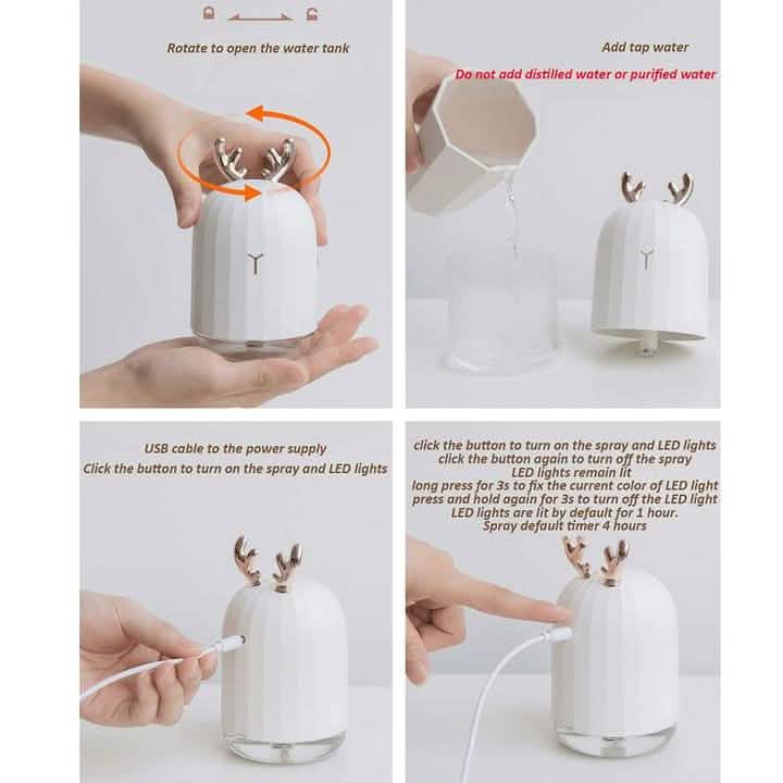 Air Humidifier Essential Oils Diffuser for Aromatherapy