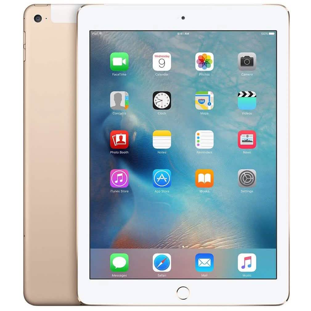 Apple iPad Air 2 Wi-Fi + Cellular 4G LTE - Fully Unlocked (Refurbished)