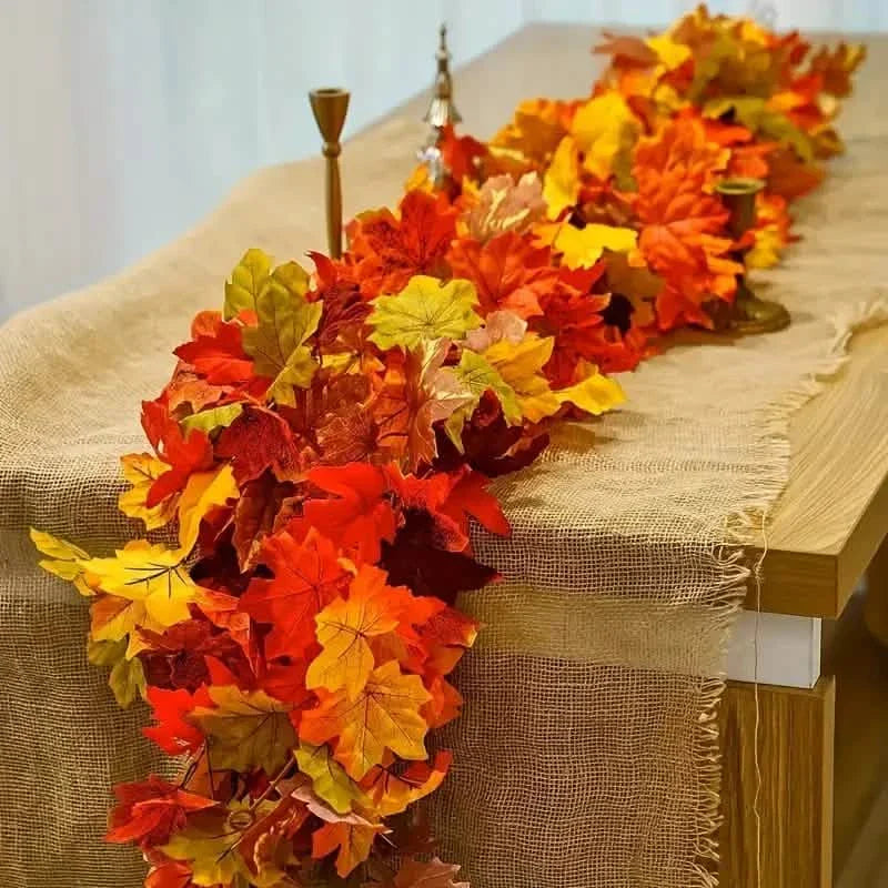 Artificial Maple Leaf Rattan