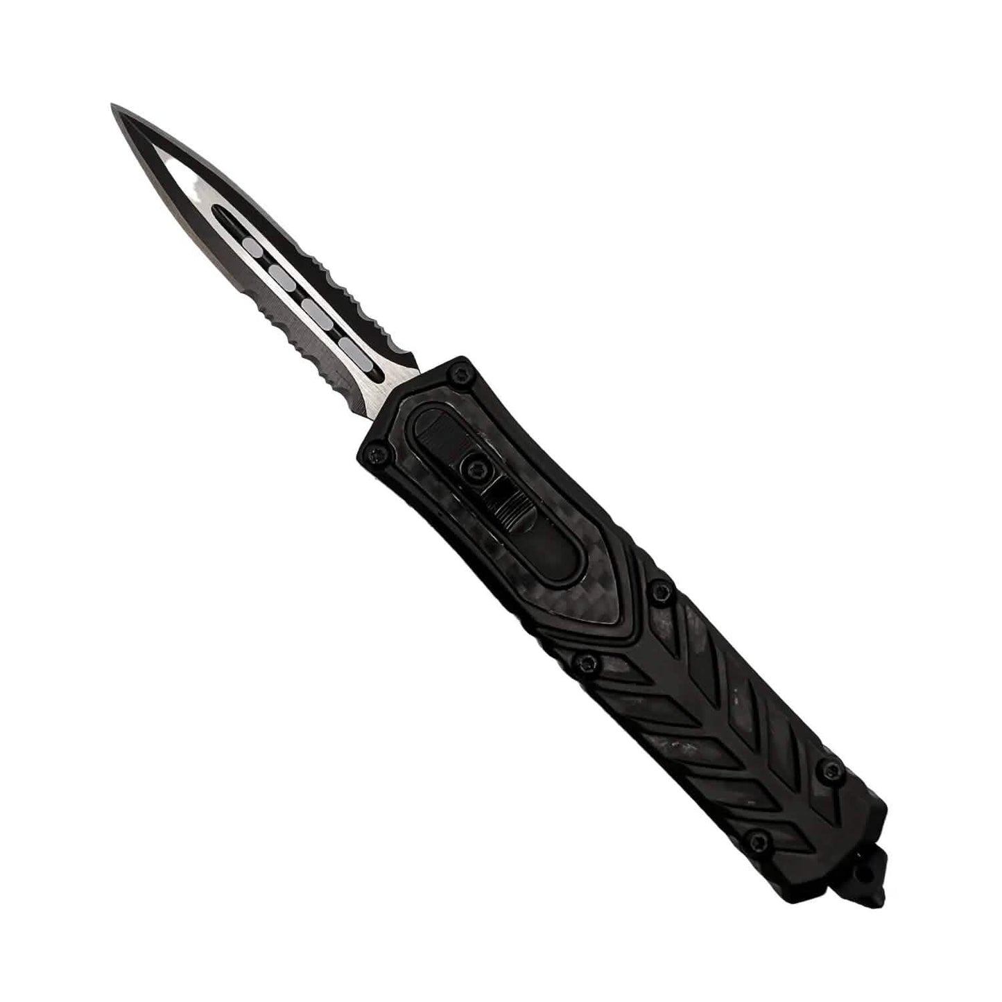 2-Pack: Automatic OTF Double Edge Knife