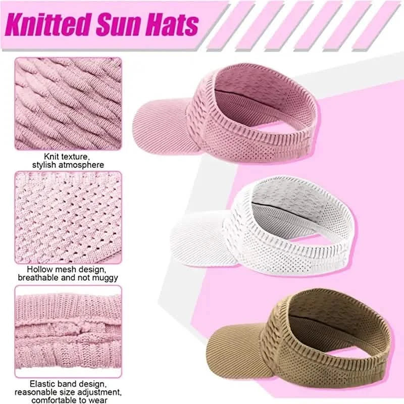 Breathable Sun Visor Cap for Outdoor Sports