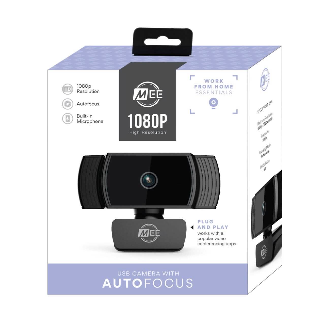 C6A 1080P Webcam with Autofocus