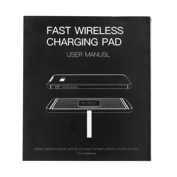Car QI Wireless Phone Charger Non Slip Pad Mat Fast Charging