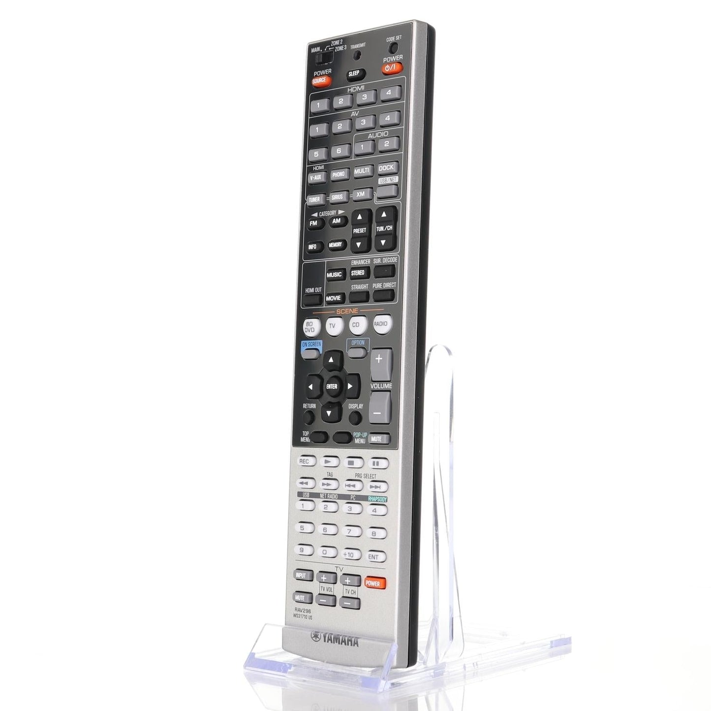 Yamaha RAV296 A/V Receiver Remote Control | RXV2065 - WS317100