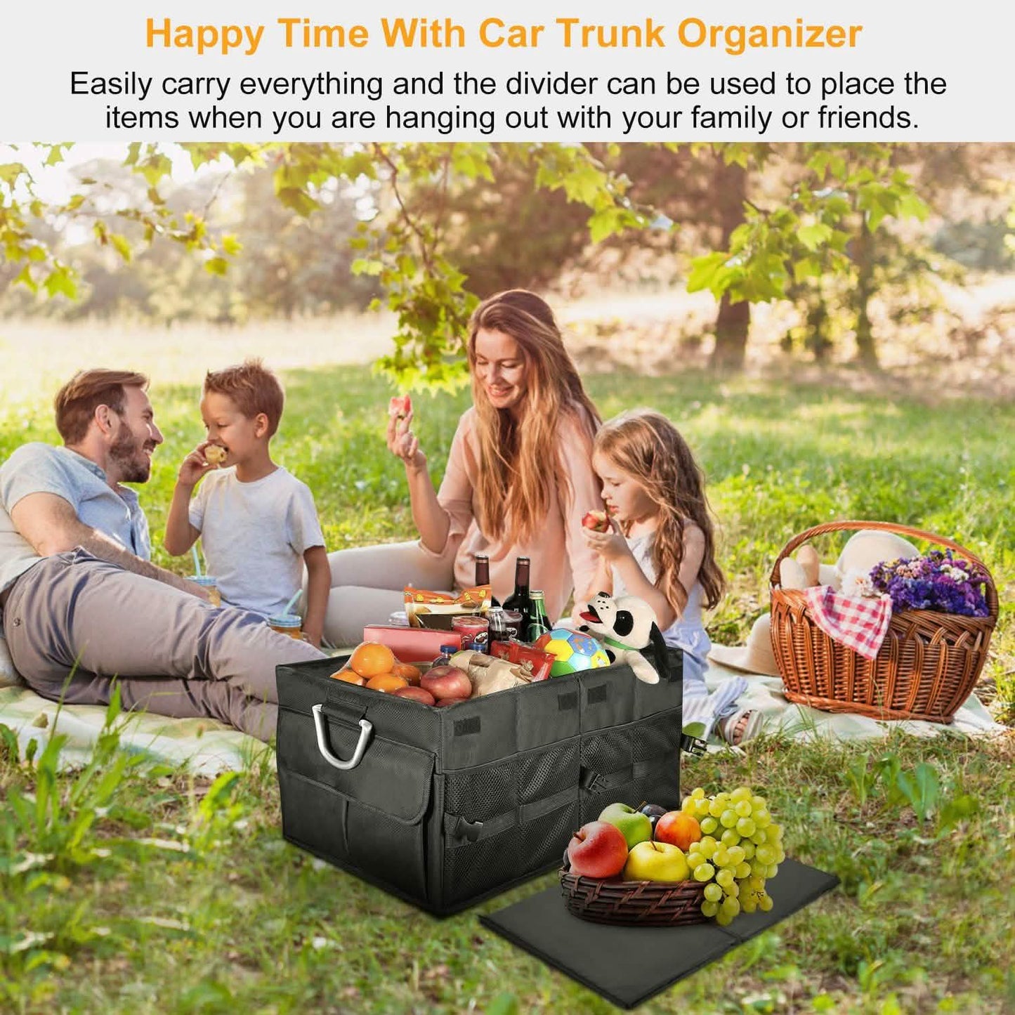 Collapsible Car Trunk Organizer