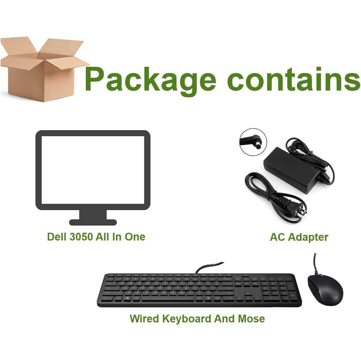 Dell OptiPlex 3050 All in One PC Desktop Computer 16GB RAM 512GB SSD (Refurbished)