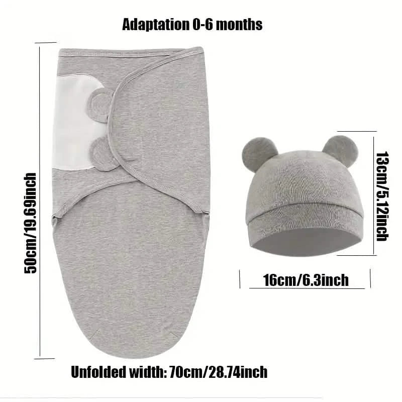 Easy-to-Wrap Swaddling Blankets For Newborns