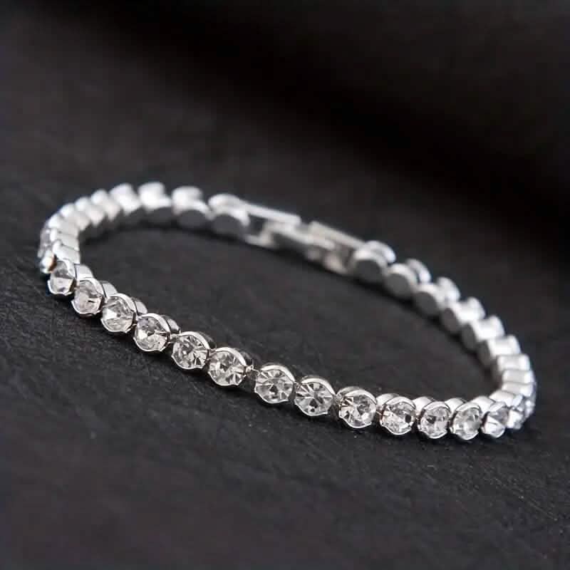 Elegant Rhinestone Tennis Bracelet