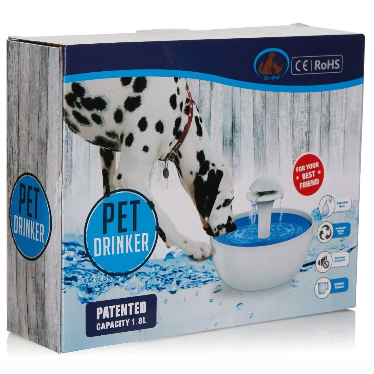 Ez Pet Automatic Water Fountain for Pets