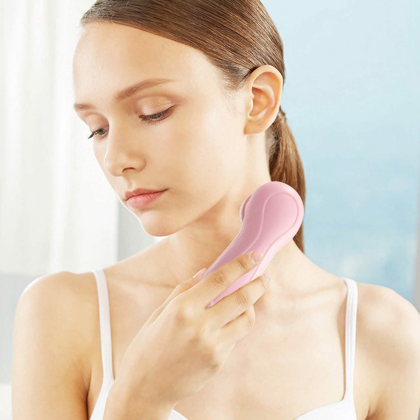 Facial Cleansing Brush IPX6 Waterproof 2 Speed Face Brush